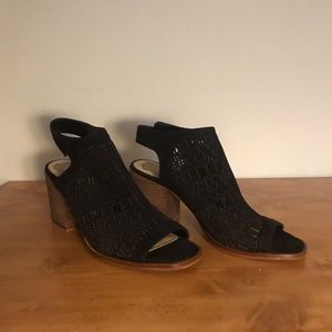 Vince Camino Black Cutout Heels